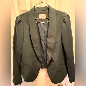 LOFT Dark Green Blazer